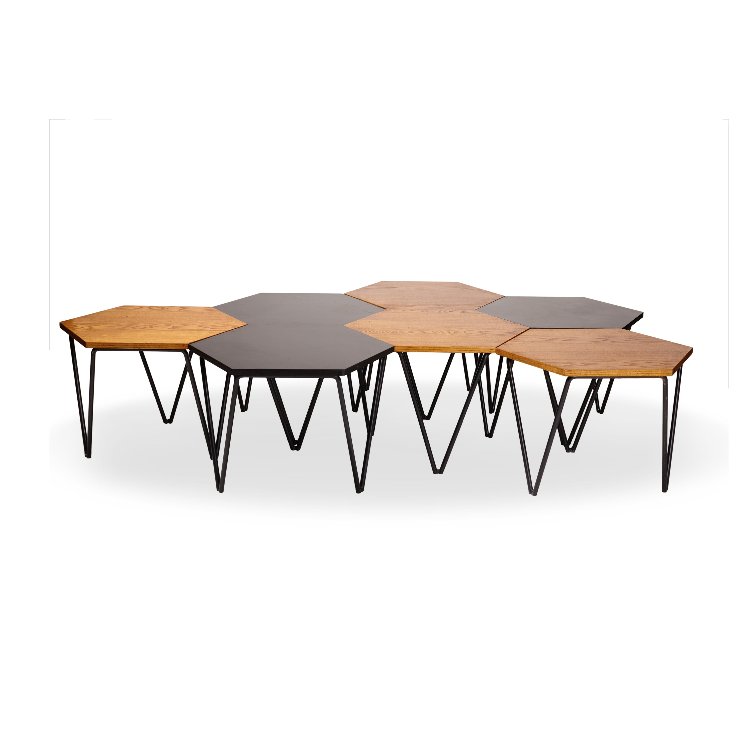 A Set of 7 Low Tables, Gio Ponti, 1950s - ONEROOM